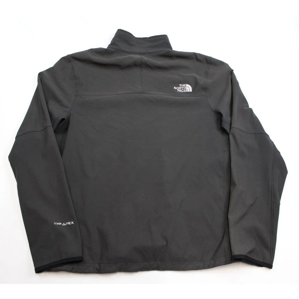 The North Face Apex Bionic Mens Softshell Jacket Black Full Zip XL  FTB0W+TNOW